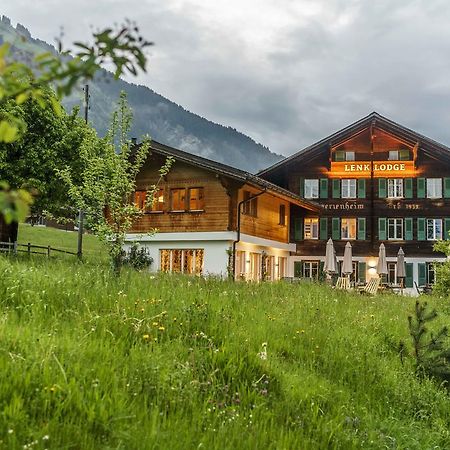 Lenk Lodge - Boutique & Design Hotel Und Apartements Exterior foto