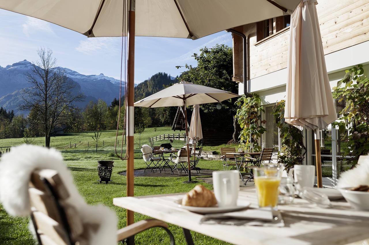 Lenk Lodge - Boutique & Design Hotel Und Apartements Exterior foto