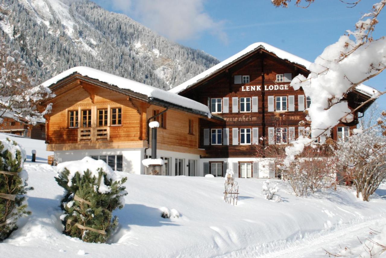 Lenk Lodge - Boutique & Design Hotel Und Apartements Exterior foto
